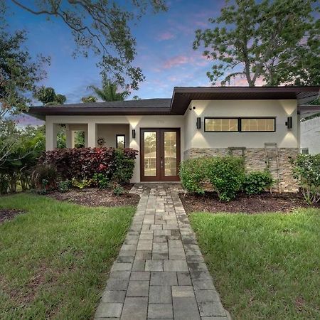 Courtyard Home With Pool, Spa & Sauna Close To Beach & City Center Sarasota Exterior photo