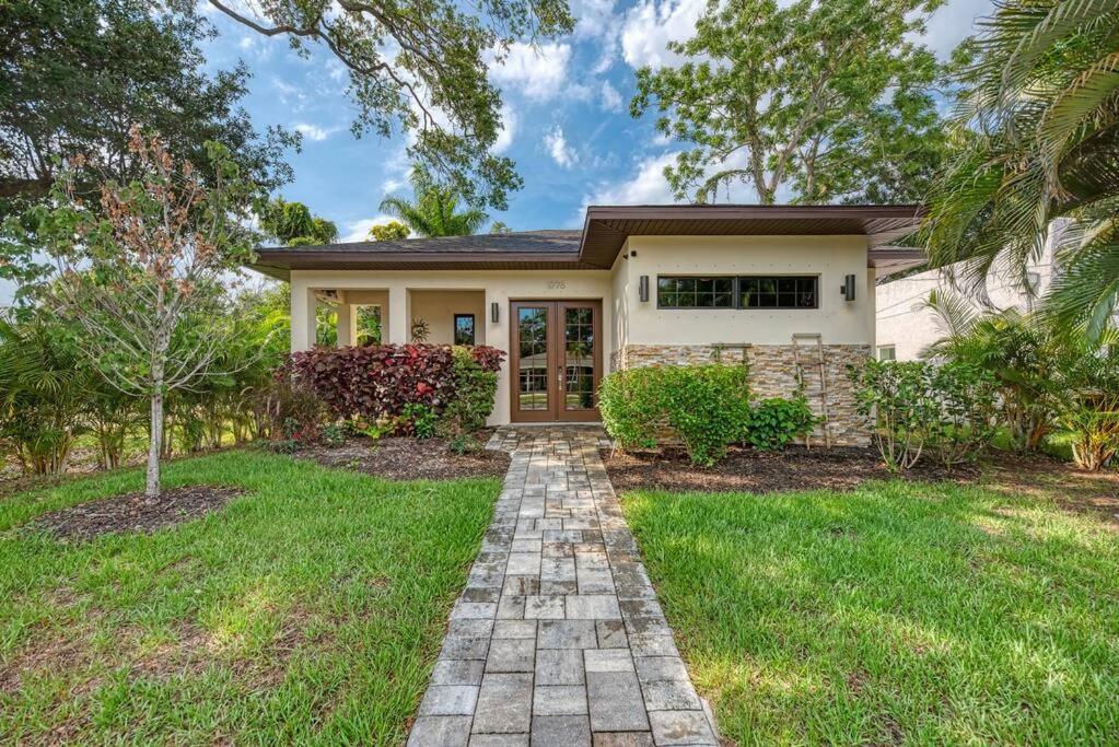 Courtyard Home With Pool, Spa & Sauna Close To Beach & City Center Sarasota Exterior photo